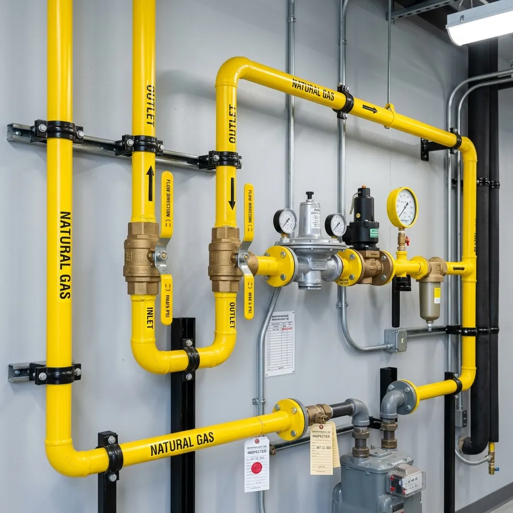 Gas Line Services Plumber in Butte des Morts, WI